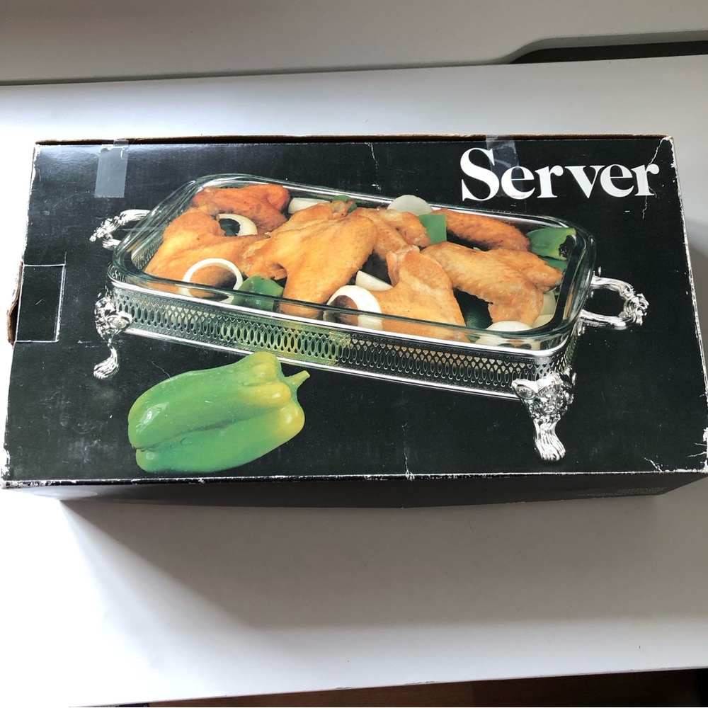Vintage 1970s Leonard Silverplate Server